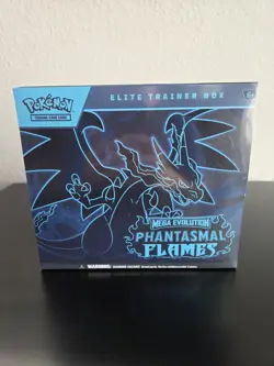 Pokemon Mega Evolution Phantasmal Flames Elite Trainer Box ETB (Sealed) - Image 1