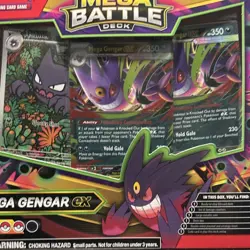 Pokemon Mega Battle Deck Mega Gengar EX FACTORY SEALED NEW - Image 3