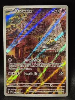 Drowzee 210/198 Pokemon TCG S&V Base Set Illustration Rare MINT - Image 1