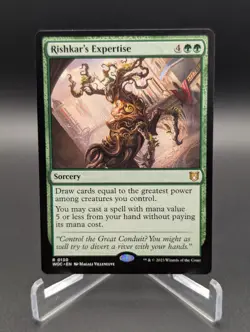 Rishkar's Expertise Commander: Wilds of Eldraine Regular - Image 1