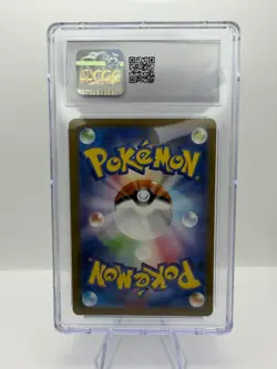 CGC 10 Gem Mint Ninetales 110/108 AR Ruler of the Black Flame Japanese Pokemon - Image 2