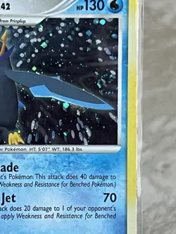 Pokemon TCG *SWIRL* Empoleon 4/130 Diamond and Pearl Holo (English) - NM(-) - Image 2
