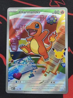 Charmander MEP 038 Pokemon First Partner Illustration 30th Anniversary Promo - Image 1