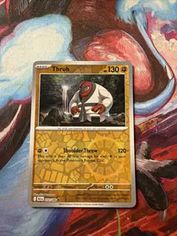 Throh Reverse Holo 050/086 Black Bolt NM Pokemon TCG - Image 1