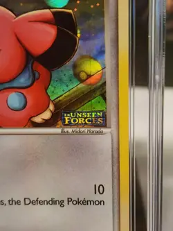 Unseen Forces STAMPED SNUBBULL Cgc Mint 9.5 74/115 Invert Holo Pokemon Low Pop 8 - Image 5