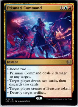 Prismari Command Commander: The Lost Caverns of Ixalan 279 R LP-NM - Image 1