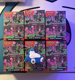 Pokemon TCG: Scarlet & Violet Shrouded Fable Booster Bundle - LOT OF 6 (Sealed) - Image 1