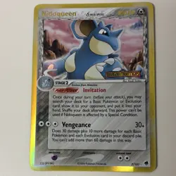 Pokemon Nidoqueen Delta Species Dragon Frontiers 7/101 Reverse Holo Rare 100HP … - Image 1