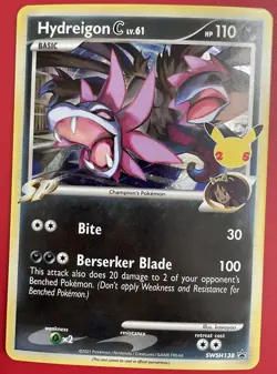 Pokemon Hydreigon C SWSH138 - Celebrations Black Star Promo (Pack Fresh) - Image 1