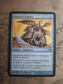 MTG General's Kabuto Champions of Kamigawa Card 251/306 Regular Rare MP - Image 1