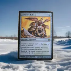 MTG General's Kabuto Champions of Kamigawa Card 251/306 Regular Rare MP - Image 2