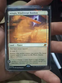 Adagia, Windswept Bastion - NM - Mythic - Edge Of Eternities - Image 1