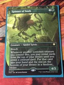 MTG Spinner of Souls (Extended Art) [Foundations] - Image 3