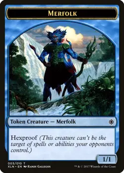 4x Merfolk Token - NM - Ixalan - SPARROW MAGIC - Image 1