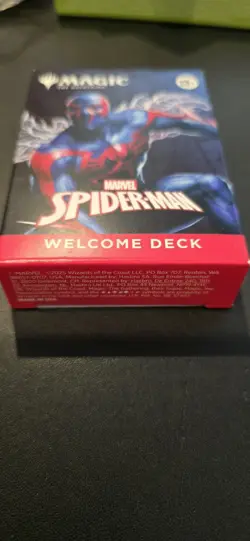 BLUE MTG Marvel Spiderman Welcome Deck - SDCC 2025 Magic The Gathering - Image 1