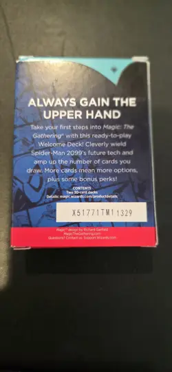 BLUE MTG Marvel Spiderman Welcome Deck - SDCC 2025 Magic The Gathering - Image 2