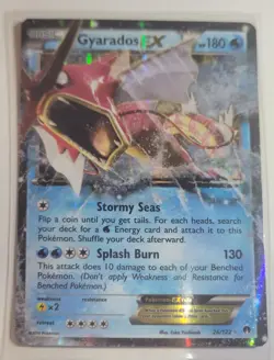 TCG Pokemon 2016 Pokemon Gyarados EX XY Breakpoint 26/122 - NM - Image 1