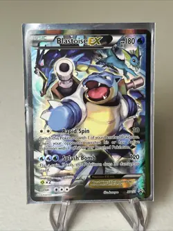 Pokemon TCG: Blastoise EX - Black Star Promo Card XY122 - Image 1