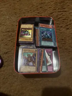 Pokemon Bin With Like 200+ Yugioh Cards - Image 1