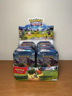 Pokemon TCG: Mega Evolution Ascended Heroes Mini Tins 10x w/ display- TCG sealed - Image 1