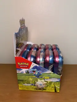 Pokemon TCG: Mega Evolution Ascended Heroes Mini Tins 10x w/ display- TCG sealed - Image 2