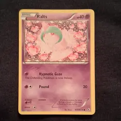 Pokemon Ralts Holo RC8/RC25 Legendary Treasures Radiant Collection 40 HP 2013 - Image 1