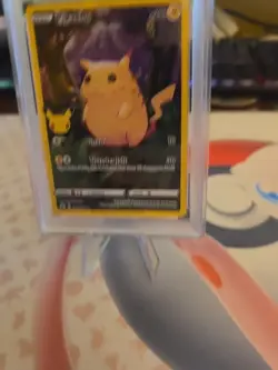 2021 POKEMON CELEBRATIONS #005 FULL ART/PIKACHU PSA 7 - Image 1