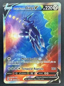 Pokemon Card - Origin Forme Dialga V Alternate Astral Radiance 177/189 [NM] - Image 1