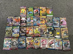 TPV POKEMON CENTER BOOSTER PACK MYSTERY MEGA BAG (36 PACKS) NO DUPLICATION!! - Image 2