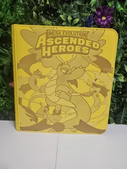 Vault X 12 Pocket XL Binder Ascended Heroes Dragonite Charizard Engraved Pokemon - Image 1
