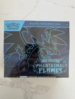 Pokemon TCG Mega Evolution Phantasmal Flames Elite Trainer Box (ETB) - Image 1