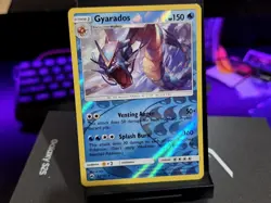 GYARADOS RARE REVERSE HOLO HOLO 33/147 BURNING SHADOWS POKEMON NM - Image 1