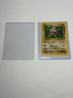 Pokemon TCG Hitmonchan Base Set 7/102 Holo 1999-2000 - Image 4