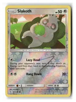 Slakoth 167/236 Common Unified Minds Pokemon Reverse Holo Near Mint - Image 1