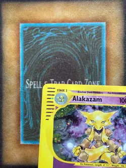 Pokemon Alakazam 1/165 Expedition Holo Rare NM - Image 2