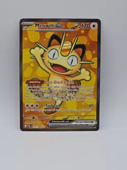 Pokemon TCG Perfect Order Meowth Ex Full Art 107/088 - Image 1