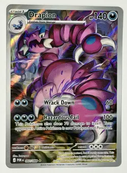 Pokemon TCG: Drapion IR 097/088 2026 Mega Evolution—Perfect Order ME03:POR - Image 2