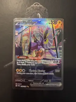 Pokemon TCG Miraidon ex 244/198 SV01: Scarlet & Violet Special Illustration Rare - Image 1