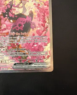 Pokemon TCG Ascended heroes Fezandipiti Ex 288/217 Special Illustration Rare NM - Image 4