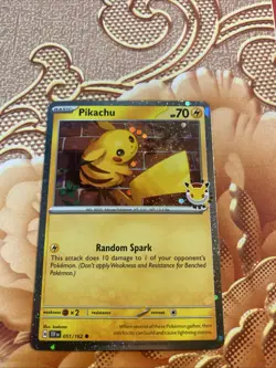 Pokemon Pikachu Promo Holo 051/162 Pokemon Day 2026 - Image 1