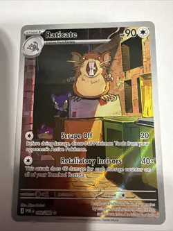 Raticate 099/088 - Perfect Order ILLUSTRATION RARE - Pokemon TCG Prerelease - NM - Image 1