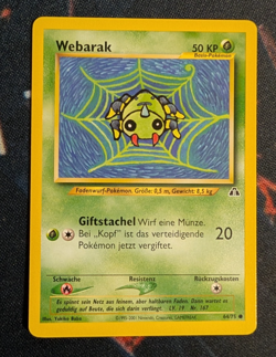 Pokemon TCG - Spinarak (Webarak) 64/75 - Neo Discovery - German - Image 1