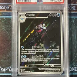 2024 Pokemon Palafin Illustration Rare Paldean Fates 225/091 PSA 10 GEM MINT - Image 2