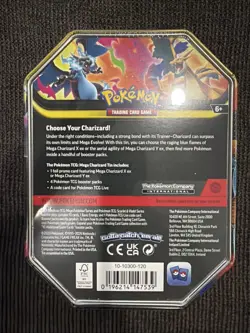 Pokemon TCG: Mega Charizard Y Tin Sealed Box - Promo & Booster Packs - Image 2