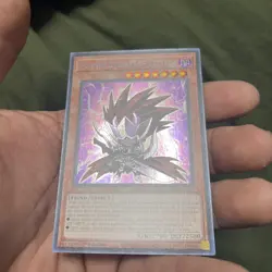 Yu-Gi-Oh! Gorz the Emissary of Darkness Secret Rare 1st Edition BLMM-EN005 - Image 2