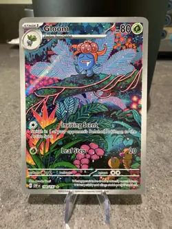 Pokemon TCG Obsidian Flames Gloom Full Art Holo Card 198/197 Illustration Rare - Image 1