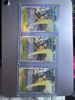 3x One Piece Card Game Borsalino SR EB04-058 OP15 English Version NM UK Seller - Image 1