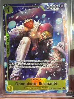 One Piece CCG Donquixote Rosinante TR Legacy of The Master OP12-108 Alt Art - Image 1