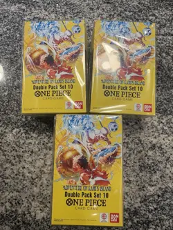 X3 One Piece TCG [OP15-EB04] DP-10 Adventure on Kami Island Double Pack Set - Image 1