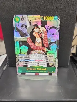 Dracule Mihawk (Manga) OP14-119 The Azure Sea's Seven Foil - Image 1